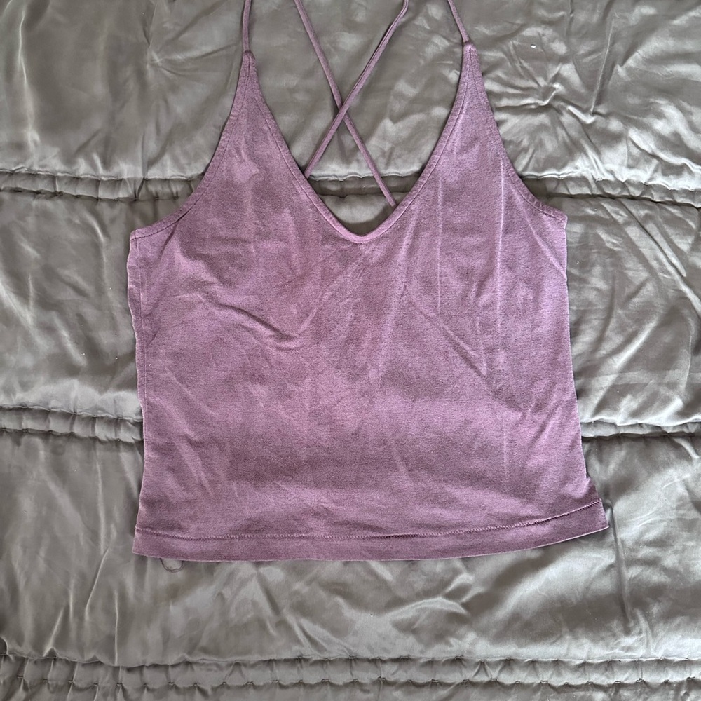 Me to We Mauve Tank Top